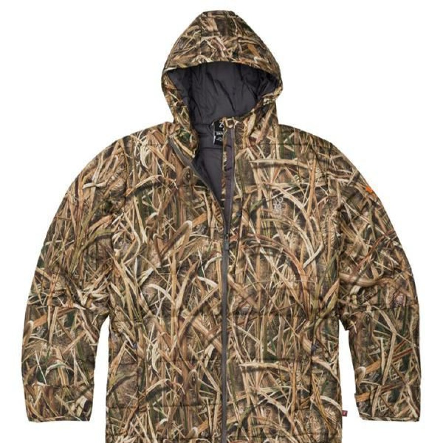 Clothing Browning | Browning Jackets Men'S Wicked Wing Super Puffy Parka Mossy Oak Shadow Grass Blades